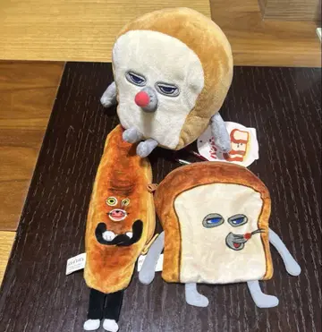 [ 빵도둑 ] 봉제 인형 카라비너 파우치