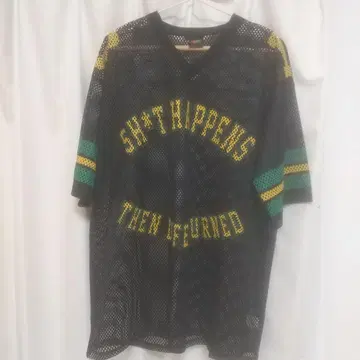 WANIMA footballshirt 블랙 L/LX