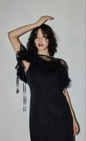 ANDRESD*볼륨 소프트 튤 드레스
