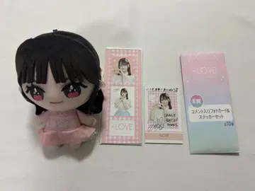 타카마츠 히토미 모리 판타지 봉제 인형 사진 스티커 세트