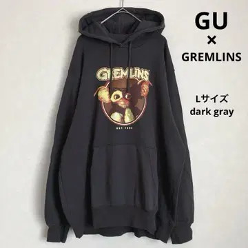 맨투맨 풀 후드티 GREMLINS 다크 그레이