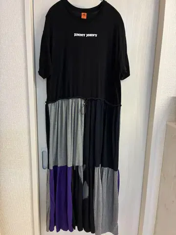 패치 티어드 브라우징 원피스 [리하올]