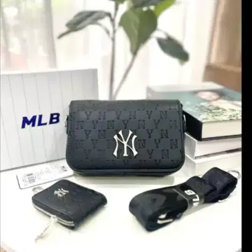 라스트 MLB 숄더백, 스포츠 스타일 컬렉션 상자 및 파우치 포함