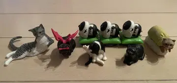 고양이 피규어 세트 7개 스프라툰