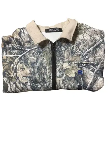 리얼트리 패턴 집업 자켓 카모플라주 카모플라쥬