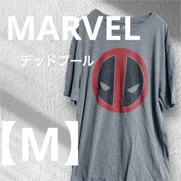 MARVEL 데드풀 T셔츠 M 그레이