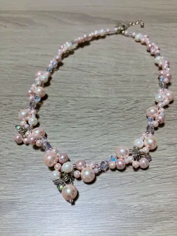 목걸이 핑크 여성용