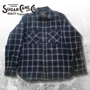 [ 새상품급 ] Sugar Cane (슈가케인) CPO 셔츠 자켓 네이비