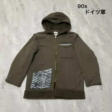 90s 독일군 밀리터리 자켓 플리스 리메이크 1점 풀 집업