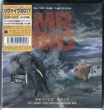MR.BIG Revive 2017 공식 부트 레그 박스