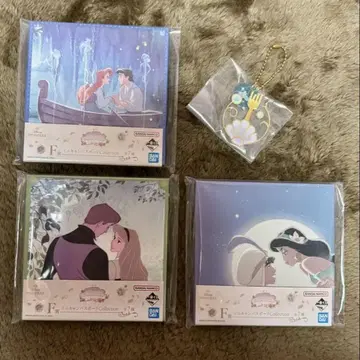디즈니 프린세스 제일복권 F상&H상 4종 세트