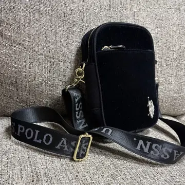 폴로 U.S.POLO ASSN. 숄더백 블랙