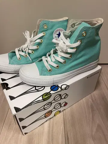CONVERSE ALL STAR HEIGHT-UP 민트 그린