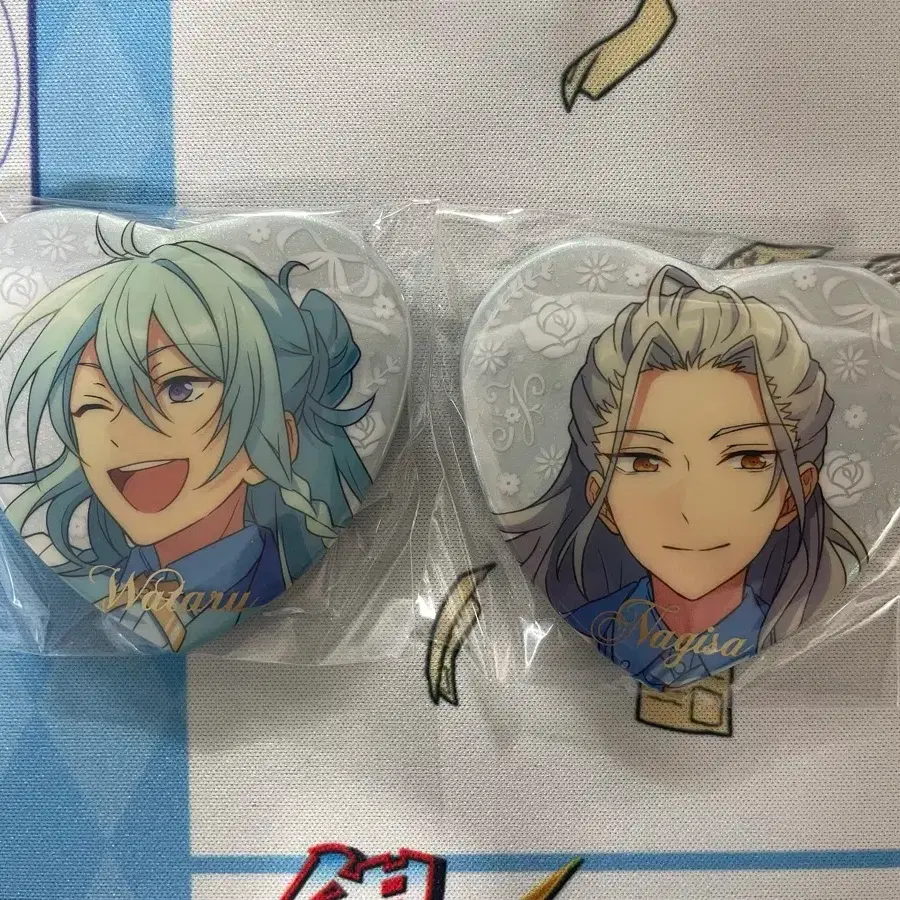 Ensemble Wataru Nagisa Baekjeongjang Badge