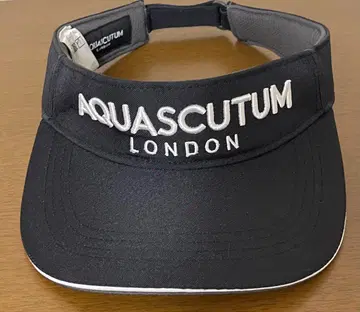 AQUASCUTUM 아쿠아 스큐텀 선바이저 캡