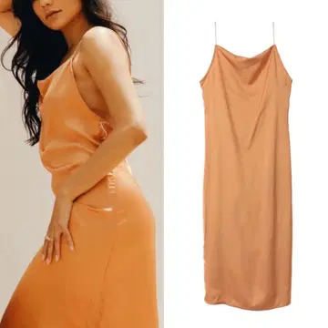 AMATERAS | 아마테라스 | elegant satin dress