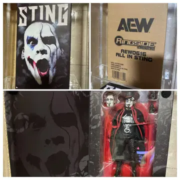 RINGSIDE AEW 스팅 피규어 미개봉 새상품
