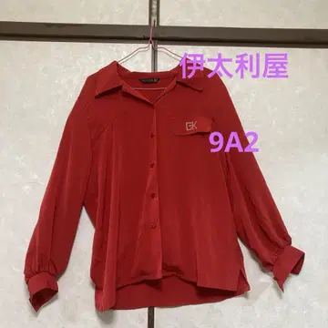 이타리야 GK 빨간색 셔츠 자수 size:9A2