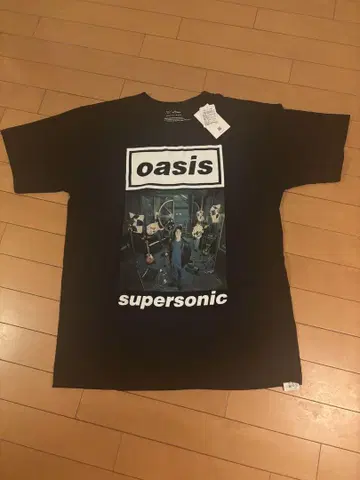 oasis 슈퍼 소닉 T셔츠 L