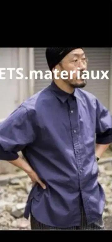 ETS.materiaux ETS.regular shirts S/S