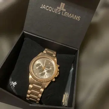 JACQUES LEMANS 잭 루만 핑크 골드