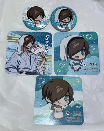 와이즈 nakamu 극락탕 코스터 캔뱃지