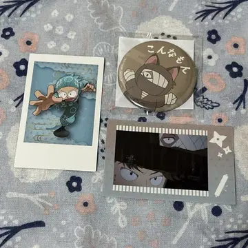 닌타마 란타로 닌타마 체험전 폴라샷 & 난자 콜라보 캔뱃지