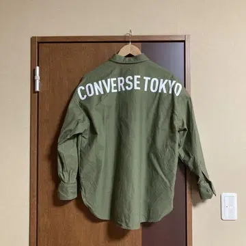 CONVERSE TOKYO 밀리터리 자켓 올리브