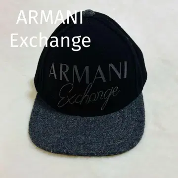 Armani Exchange 캡 블랙/그레이 새상품급