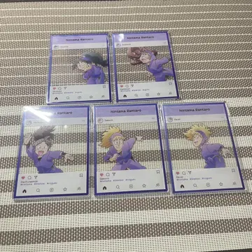 닌타마 란타로 아크릴 트레이딩 카드 플레이트 5학년