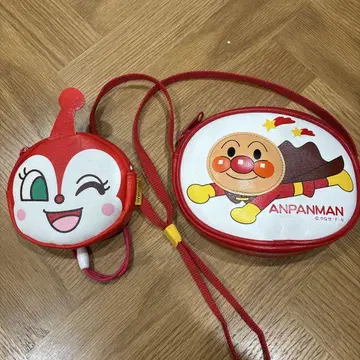 호빵맨 미니백 짤랑이 파우치 세트