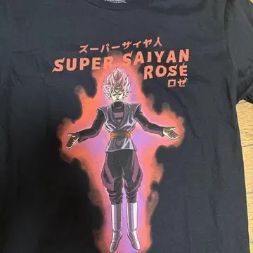 슈퍼 사이어인 로제 T셔츠 드래곤볼 DRAGON BALL