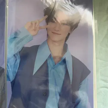 seventeen 민하오 A3 클리어 포스터 도쿄돔 투어 SVT