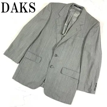 LA972 DAKS 닥스 테일러드 자켓 그레이 울 100%