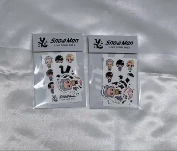Snow Man 스노칠 스티커 스노라보 미개봉 새상품 스티커 세트
