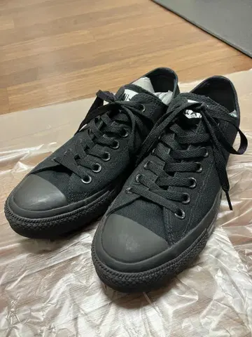[ 새상품급 ] 컨버스 올스타 로우컷 블랙 27.0cm