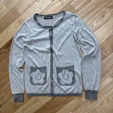 MARY QUANT *마리콴트 가디건 니트 겉옷 여성용