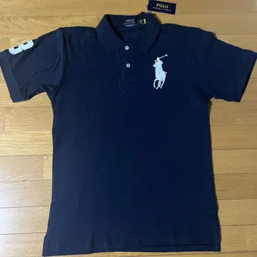POLO 네이비 피케 셔츠 3 자수