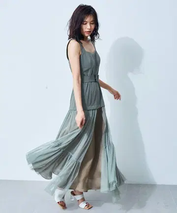 FRAY I.D 샤샤 스커트 타이트 드레스