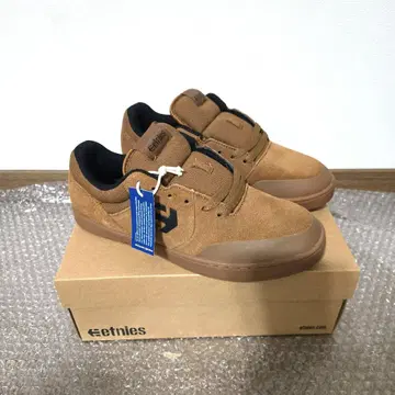 Etnies 브라운 스웨이드 스케이트 보드화 스니커즈 25.5cm 7.5