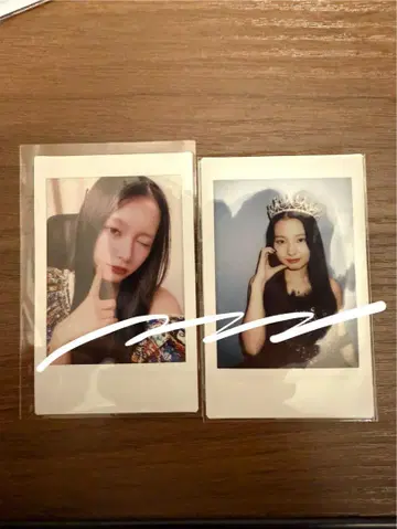 키리하라 미즈키 폴라로이드 2장