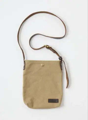 HERITAGE LEATHER CANVAS SACOCHE 카키