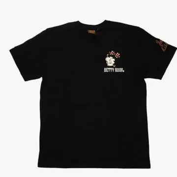 Betty Boop 블랙 T셔츠 족 자동차