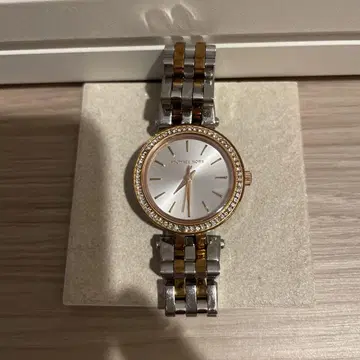 Michael Kors 아날로그 시계 실버/골드