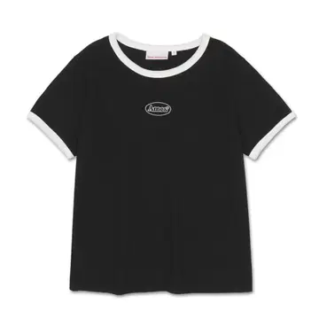 AMES-WORLDWIDE / CROP TEE BLACK