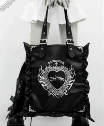 DimMoire HeartCore 프릴 토트백