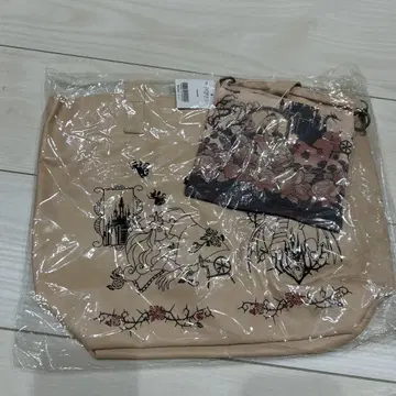 시크릿허니 잠자는 숲속의 미녀 오로라 공주 토트백