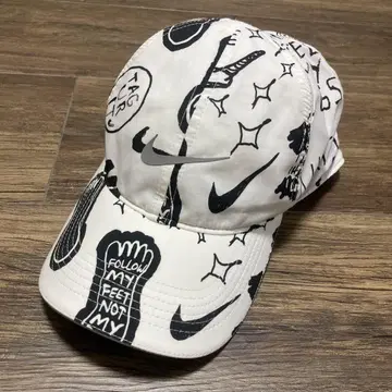 Nike 그래픽 캡 화이트/블랙