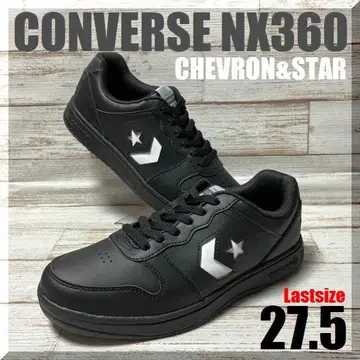 27.5 CONVERSE NX360 BLACK 인기 셰브론 & 스타