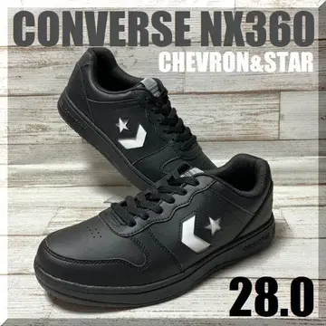 28.0 CONVERSE NX360 BLACK 인기 셰브론 & 스타